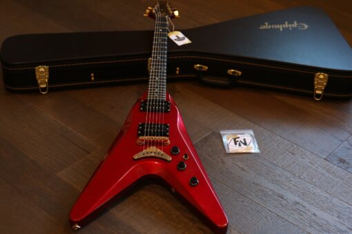 Sick! 1982 Gibson Flying V II Electric Guitar Metallic Red + Hard Case