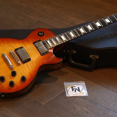 1999 Gibson Custom Shop Les Paul Standard Washed Cherry Flametop On-Off Custom Order + OHSC