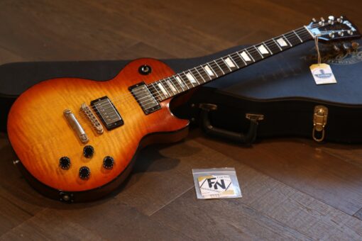 1999 Gibson Custom Shop Les Paul Standard Washed Cherry Flametop On-Off Custom Order + OHSC