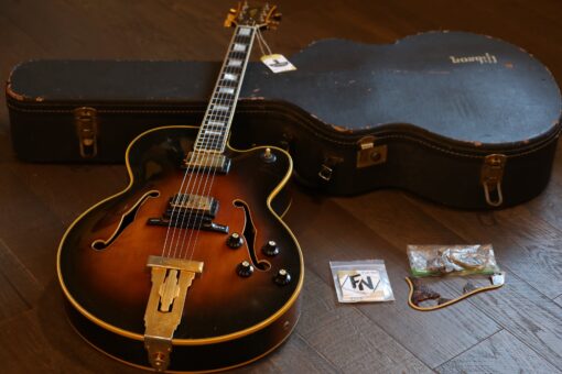 Vintage! 1980 Gibson Custom L-5 CES Electric Archtop Hollowbody Guitar Tobacco Burst + OHSC