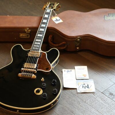 2011 Gibson Custom Shop Lucille B.B. King Signature ES-355 Black Ebony + OHSC & Papers