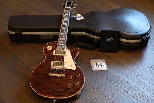 2010 Gibson Les Paul Standard GC Custom Pro Rootbeer Flametop + COA Hard Case