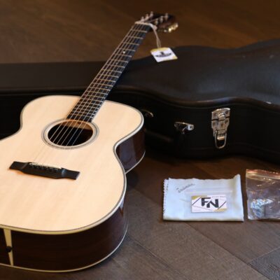 MINTY & RARE! 2021 Bourgeois-Eastman Touchstone OM Natural Acoustic Prototype Guitar + OHSC