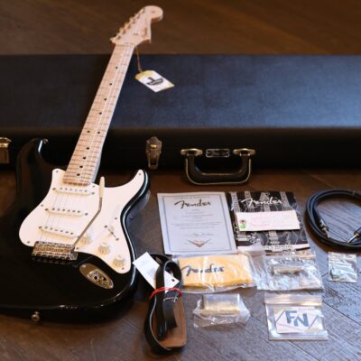 MINTY! 2004 Fender Custom Shop Artist Series Eric Clapton “Blackie” Strat w/ Flamed Maple Neck + COA OHSC