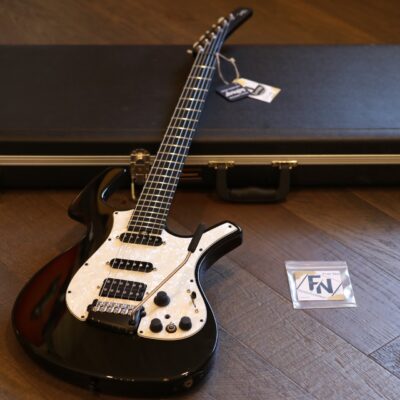 Clean! Parker Guitars USA Nitefly Offset Electric Guitar Black HSS + Hard Case