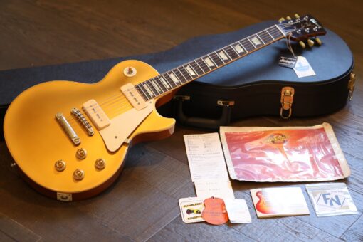 MINTY! 2006 Gibson Custom 1956 Les Paul Standard LPR6 VOS Goldtop w/ P90’s + COA OHSC