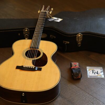 2014 Martin OM-28E Retro Natural Acoustic/ Electric Guitar + OHSC