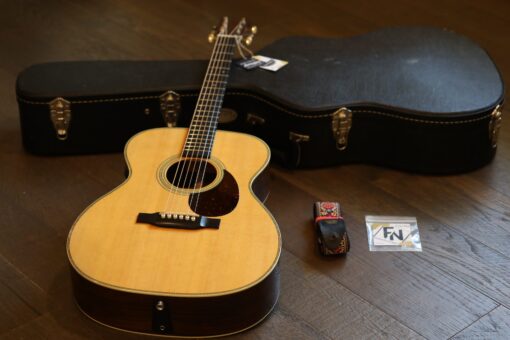 2014 Martin OM-28E Retro Natural Acoustic/ Electric Guitar + OHSC