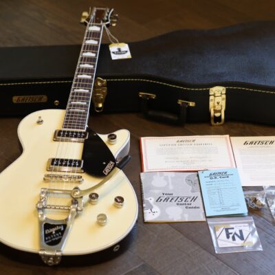 MINTY! Gretsch G6128TDS-PE-LIV Player’s Edition Jet Lotus Ivory DS w/ Bigsby + COA OHSC