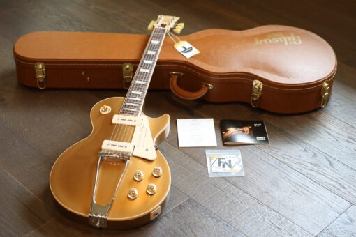 MINTY! 2013 Gibson Limited Edition Les Paul Tribute 1952 Reissue Gold Bullion P-90’s + COA OHSC