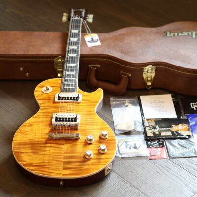MINTY! 2021 Gibson Slash Les Paul Standard Electric Guitar Appetite Amber + OHSC & Papers