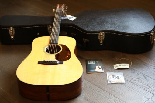 MINTY! 2017 Martin D-18 Natural Acoustic/Electric Dreadnaught Guitar + OHSC & Papers