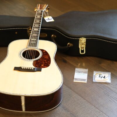 MINT! 2012 Martin Custom Shop D-45 Natural Acoustic Dreadnaught Guitar Madagascar Rosewood + OHSC