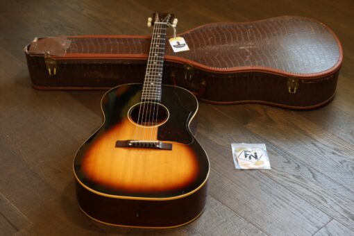 Vintage! 1965 Gibson LG-1 Sunburst Acoustic Flat-Top Guitar + OHSC