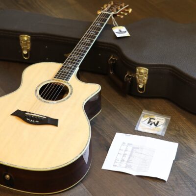 2007 Taylor Fall Ltd. Ed. 914ce Natural Acoustic/ Electric Guitar Brazilian Rosewood + OHSC & Papers