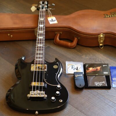 MINTY! 2019 Gibson SG Standard 4-String Bass Black Ebony + OHSC & Papers