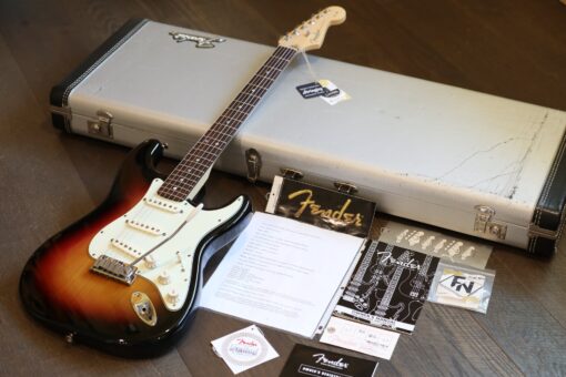 Fender American 60th Anniversary Diamond Stratocaster 3-Color Sunburst + OHSC Papers