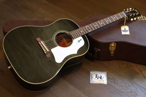 2020 Gibson 1960’s Reissue J-45 Original Acoustic Guitar Black Ebony + OHSC