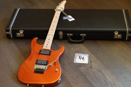 2010 Tom Anderson Pro AM Double-Cut Electric Guitar Metallic Orange + OHSC