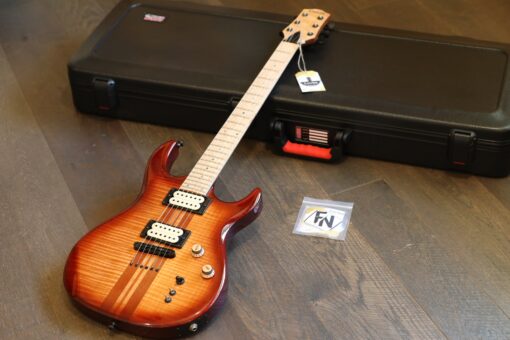 Sweet! Carvin CT-6 California Carved Top Double-Cut Electric Guitar Cherry Sunburst + Hard Case