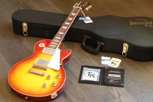 Gibson Custom 1958 Les Paul Standard LPR8 Electric Guitar VOS Cherry Sunburst + COA OHSC