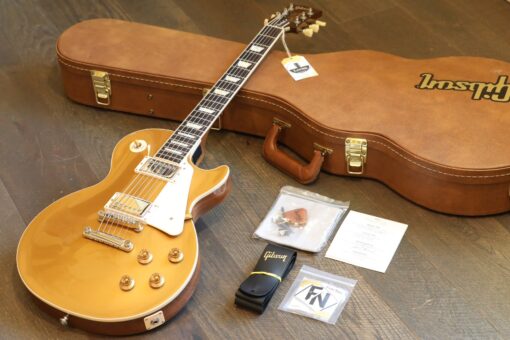 MINTY! 2021 Gibson Les Paul Standard 50’s Single-Cut Electric Guitar Gold Top + OHSC & Papers