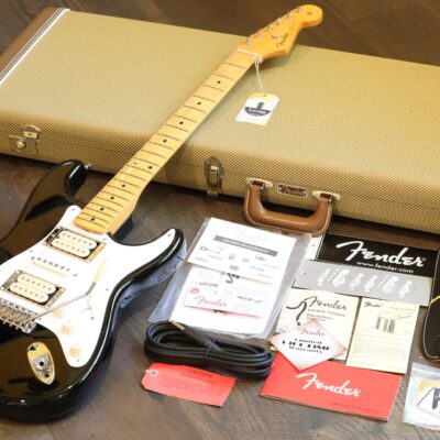 MINTY! Fender Artist Series Dave Murray Signature Stratocaster Black HSH + OHSC Papers