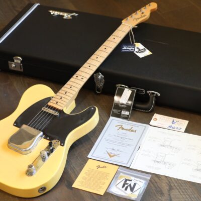MINT! 2005 Fender Custom Shop Time Machine 1951 Nocaster Lush Closet Classic Faded Nocaster Blonde + COA Case
