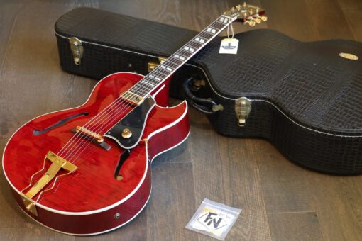 Super Clean! 2002 Gibson ES-165 Herb Ellis Signature Archtop Guitar Cherry Red + OHSC