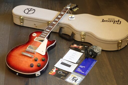 2014 Gibson 120th Anniversary Les Paul Peace Harmonious Sunset w/ Robo Tuners + OHSC & Papers