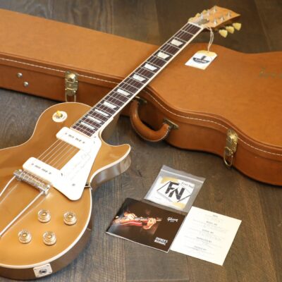 MINTY! 2013 Gibson Limited Edition Les Paul Tribute 1952 Reissue Gold Bullion P-90’s + COA OHSC