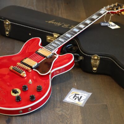 Signed! 1997 Gibson BB King Signature Lucille ES-355 Semi-Hollow Cherry Red + OHSC