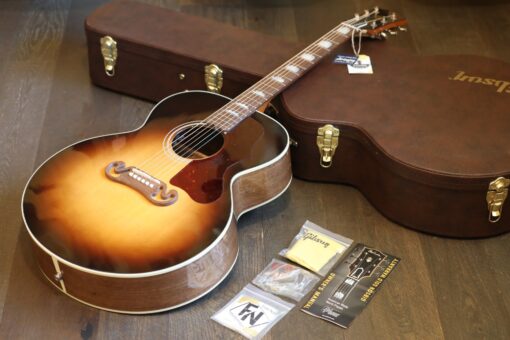 Clean! 2020 Gibson SJ-200 Walnut Acoustic/ Electric Jumbo Guitar Walnut Burst + OHSC