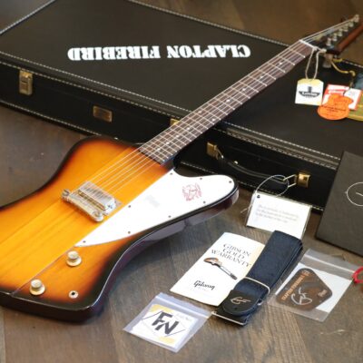 Unplayed! 2019 Gibson Custom Eric Clapton 1964 Firebird I Reverse Headstock Vintage Sunburst + COA OHSC