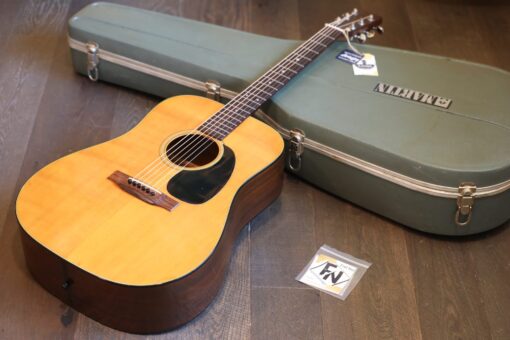 Vintage! 1972 Martin D-18 Natural Acoustic Dreadnaught Guitar + OHSC