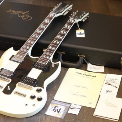 Unplayed! Gibson Custom Don Felder “Hotel California” EDS-1275 Double-Neck Aged Alpine White + COA OHSC