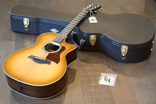 MINT! 2021 Taylor 714ce Limited Edition Grand Auditorium Acoustic/ Electric Shaded Edge Burst + OHSC