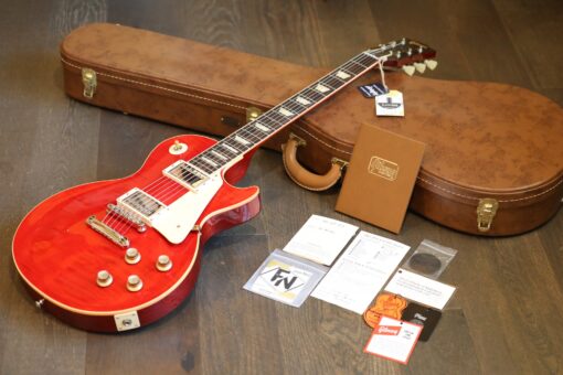 RARE! 2019 Gibson Custom '60 Les Paul Standard “Beauty of the Burst" Sweet Cherry + COA OHSC
