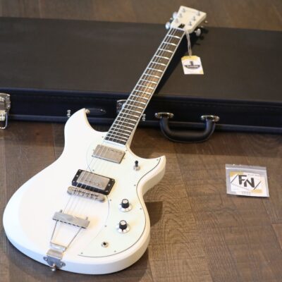 MINTY! Dunable Guitars Cyclops II Electric Guitar White Satin + Hard Case