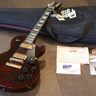 1991 Gibson Les Paul Studio Electric Guitar Wine Red w/ Ebony Fretboard + OGB & Papers