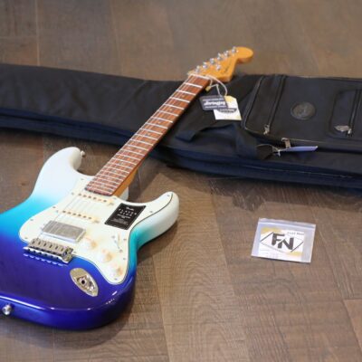 Fender Player Plus Stratocaster Electric Guitar Belair Blue HSS + OGB