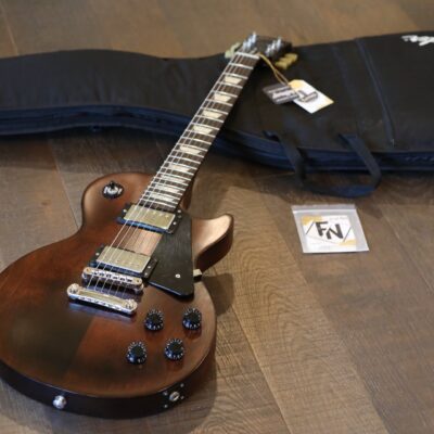 2016 Gibson Les Paul Studio Electric Guitar Antique Walnut + Gig Bag