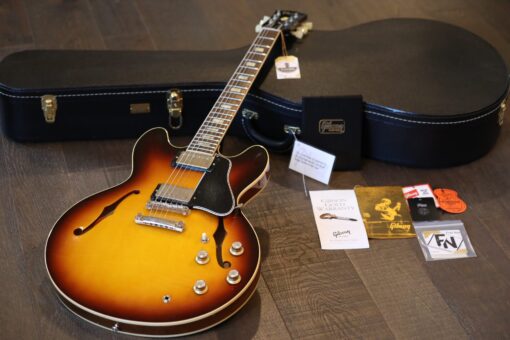 Super Clean! 2021 Gibson Custom ’64 ES-335 VOS 1964 Reissue Vintage Burst + COA OHSC