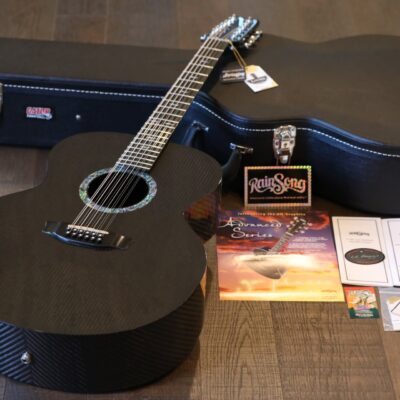 RainSong JM-3000 Acoustic/ Electric Jumbo 12-String Guitar Carbon Fiber + Hard Case