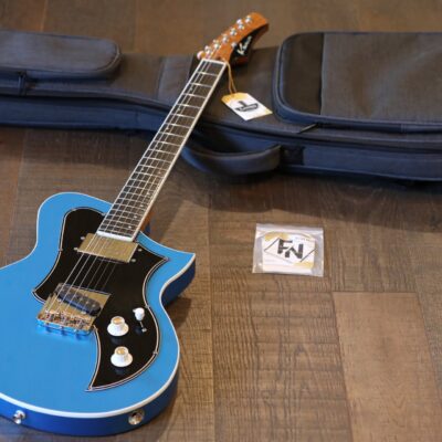 2020 Kauer Korona Electric Guitar Ocean Turquoise w/ Lollar Pickups + Gig Bag