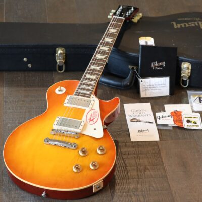 Sweet! 2010 Gibson Custom 1960 Les Paul R0 G0 Single-Cut Electric Guitar Lemon Burst + COA OHSC