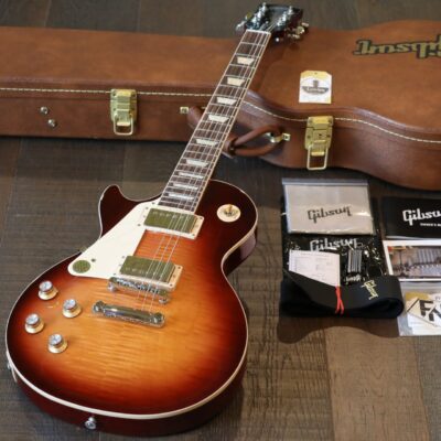 Lefty! 2022 Gibson 60’s Les Paul Standard Left-Handed Electric Guitar Sixties Cherry Flametop + OHSC & Papers