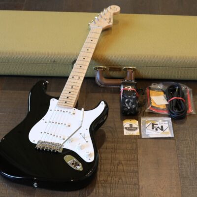 2021 Fender Eric Clapton Signature ‘Blackie’ Stratocaster Electric Guitar Black + OHSC