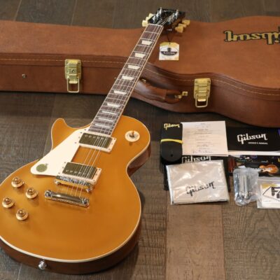 Unplayed! 2021 Gibson 50s Les Paul Standard Left-Handed Electric Guitar Goldtop + OHSC