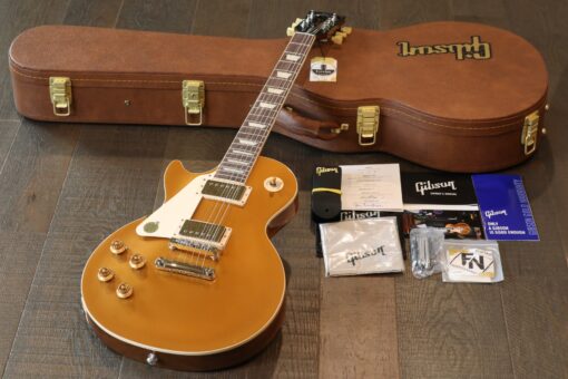 Unplayed! 2021 Gibson 50s Les Paul Standard Left-Handed Electric Guitar Goldtop + OHSC
